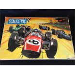 Scalextric Grand Prix set 75 with toy separate boxed cars.