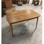 A Mid Century extendable dining table 230cm x 85cm.