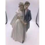 Nao figure of a Bride and Groom (28cm)