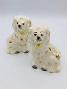 A pair of Beswick Spaniels