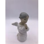 Lladro figure of a praying boy or angel