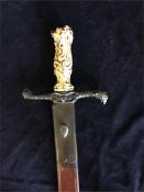 An 18th/19th Century Hunting Sword possibly German.