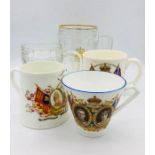 A small selection of Royal Commemorative Ware