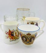 A small selection of Royal Commemorative Ware