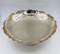 A Silver bowl, makers mark EV