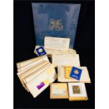 'Betjeman's Bygone Britain' a complete collection of 36 x proof sterling silver medals depicting