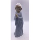 A Nao figure of a girl praying (28cm)