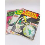 Three DC Comics The Green Lantern Oct 24 The Strange World, Jul 22 Master of Power Ring, DEC 23