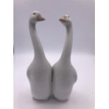 Lladro geese figure (20cm)