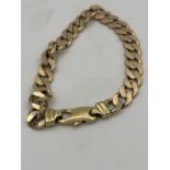 A 9ct gold bracelet (69.5g)