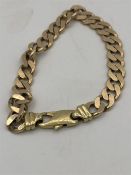 A 9ct gold bracelet (69.5g)