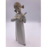 Lladro figure Girl playing Violin (22cm)