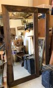 Two large modern matching mirrors 190cm x 90cm