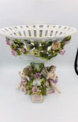 A Meissen fruit bowl