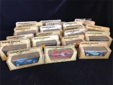 A Box of twenty one models of Yesteryear diecast vehicles