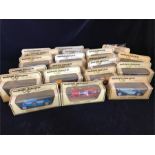 A Box of twenty one models of Yesteryear diecast vehicles