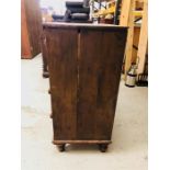 A Mahogany Chest of Four Drawers