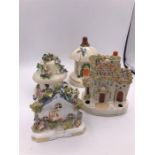 A selection of four Staffordshire cottages