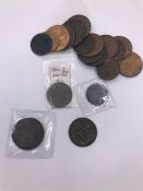 A quantity of Chanel Islands coins, including Victorian Young Head coins