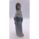 Lladro Figure 'Girl with Flowers (24cm)