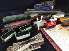 A Vintage train set to include three engines Duchess of Atholl 6231 EDL2, D6103 IZ90, EDL18 Standard