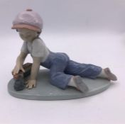 A Lladro Figure 'All Aboard' (14cm)