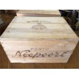 A case of twelve bottles of Niepoort Vintage Port 1997