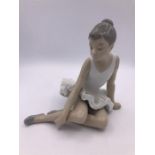 A Nao Figure of a Ballerina