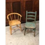 Two children's chairs