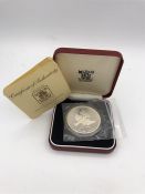 A Silver Proof coin set for Jordan 1977, 3 Dinars