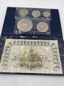 An Empire of Iran 1971 silver coin proof set