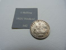 A George V 1925/3 Australian shilling