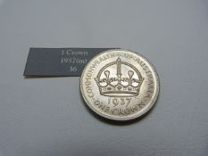 An Australian coin, 1936 George VI Crown