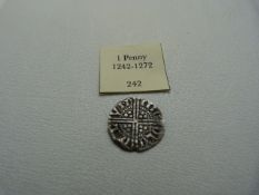 A Great Britain 1247-72 Penny, silver, VF Henry III with Longcross to rear (Spinks 1368)