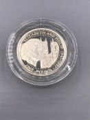 A Silver Proof 1997 Guernsey £1 coin