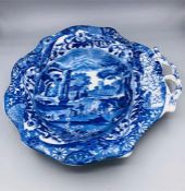 Blue oval Copeland Spode's Italian England Copeland indent with crown Copeland indent with crown