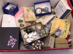 A selection of costume jewellery