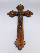 A 19th Century French crucifix