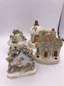 A selection of four Staffordshire cottages