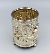 A .90 silver brush pot