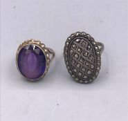 Two Ladies rings