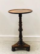 A Mahogany wine table