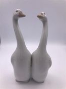 Lladro geese figure (20cm)