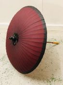 A 19th Century Burmese parasol