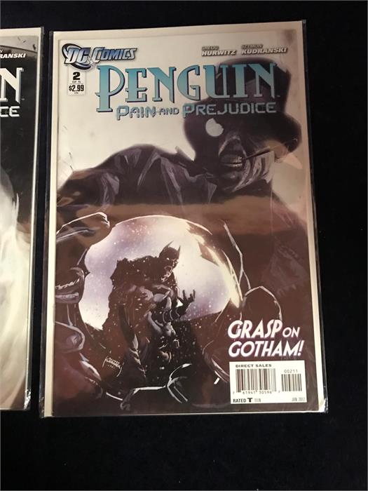 DC Comics Penguin Pain and Prejudice Dec 2011 and Jan 2012. - Image 3 of 3