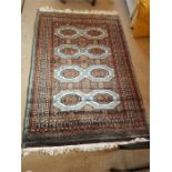 A Brown Rug 190cm x 127cm (Pakistan made.)