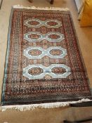 A Brown Rug 190cm x 127cm (Pakistan made.)