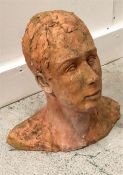 A Clay Bust of a Man