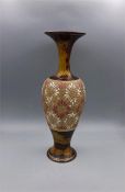 A Doulton Lambeth vase (Doulton & Slaters Patent) AF
