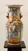 A Large Chinese Famille Rose vase 19th Century.